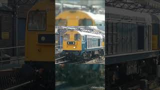 Class 20s 20205 & 20007 arrive at Middlesbrough Station Sidings - 0Z28 1645 Grosmont to Boro