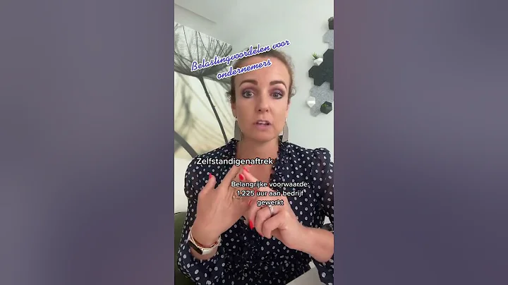 Zelfstandigenaftrek uitgelegd