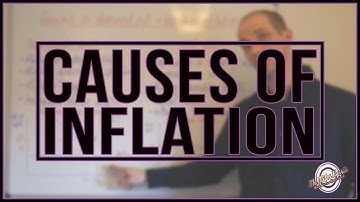 Causes of demand pull & cost push inflation. Inflation analysis.