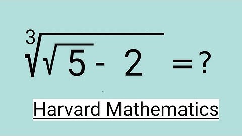 International mathematics olympiad problem l Nice radical expression l advance math for competitive 