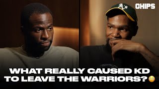 Draymond Green Asks Kevin Durant Why He Really Left The Warriors | \\