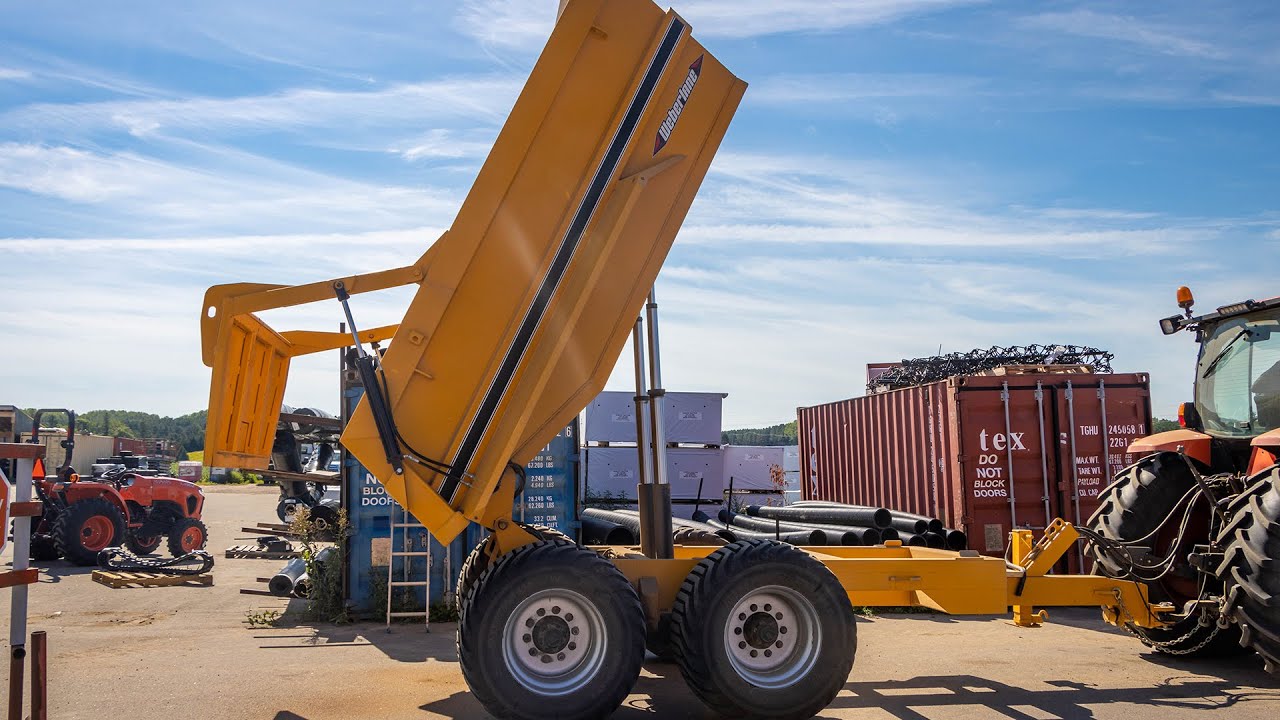 Weberlane WLD16 Hydraulic Dump Trailer! King of it's Class!
