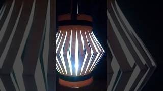Old Wedding card use Lantern #youtubeshorts #shortvideo #short #diwalidecoration #diwalicelebration