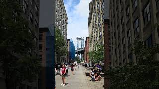 Brooklyn DUMBO Walk 🇱🇷🗽뉴욕감성 브루클린 덤보 #dumbo #brooklyn #덤보 #nyc #브루클린 #newyork #shorts #뉴욕
