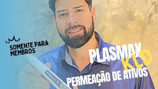 Plasmax kld na permeaçao de ativos e remoção de manchas senis