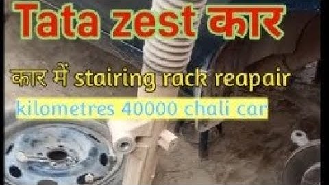 How to eliminate suspension noise in Tata Zest car