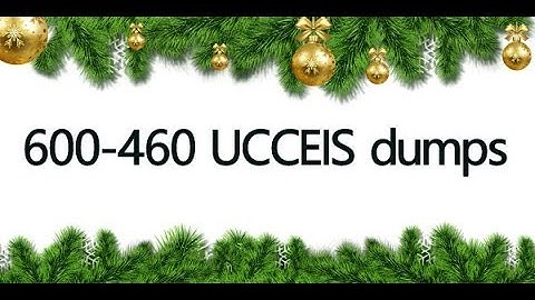 600-460 UCCEIS dumps - Implementing and Supporting Cisco Unified Contact Center Enterprise