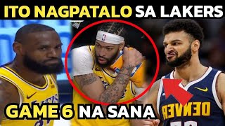 Ito ang Dahilan kung bakit Natalo ang Lakers sa Denver! Laglag na si Lebron at Lakers sa Playoffs