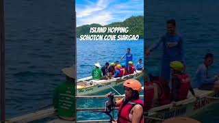 Island hopping in Sohoton cove Siargao