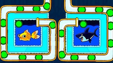 Save the Fish / Pull the Pin Level 241- 260 Android Game - Save Fish Pull the Pin | Mobile Game