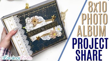 Theater of Stars 8x10 Mini Album Project Share, Large Baby Album, Graduation, Date Night Album more