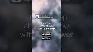 Discover Weather App RainViewer! Get Timely Snow Alerts And Stay Safe & Dry! screenshot 5