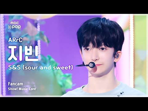 [#음중직캠] ARrC JIBEEN (아크 지빈) – S&amp;<strong>amp</strong>;S (sour and <strong>sweet</strong>) | 쇼! 음악중심 | MBC240824방송