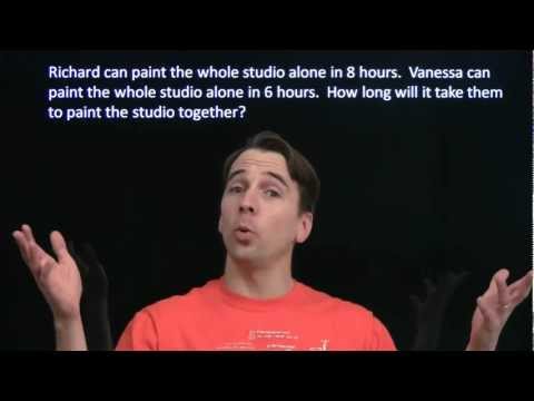 Art of Problem Solving: Rates Part 2 - Work Problems