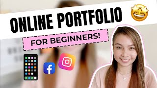 How to Create an Online Portfolio with ZERO Experience | Work From Home Beginner PH [CC English Sub] screenshot 2
