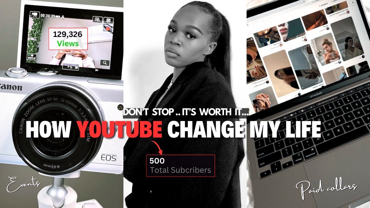 How YouTube Changed My Life (with only 500 Subscribers) My youtube ...