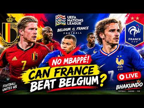 Belgium vs France| UEFA Nations League | FC 26 |PS5 Gameplay