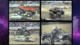 1989 Usa Motor Spectacular Monster Trucks Salt Lake City Utah Salt Palace Live Footage