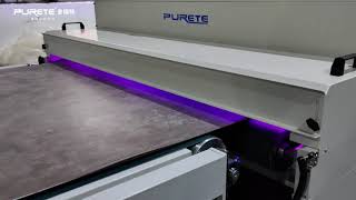 Plastic Flooring UV Coating Line (Deep matte excimer finish)