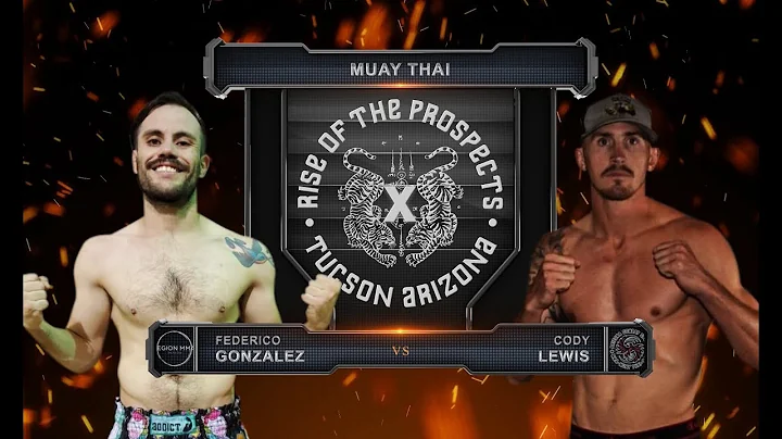 Federico Gonzalez vs. Cody Lewis I Muay Thai I Ris...