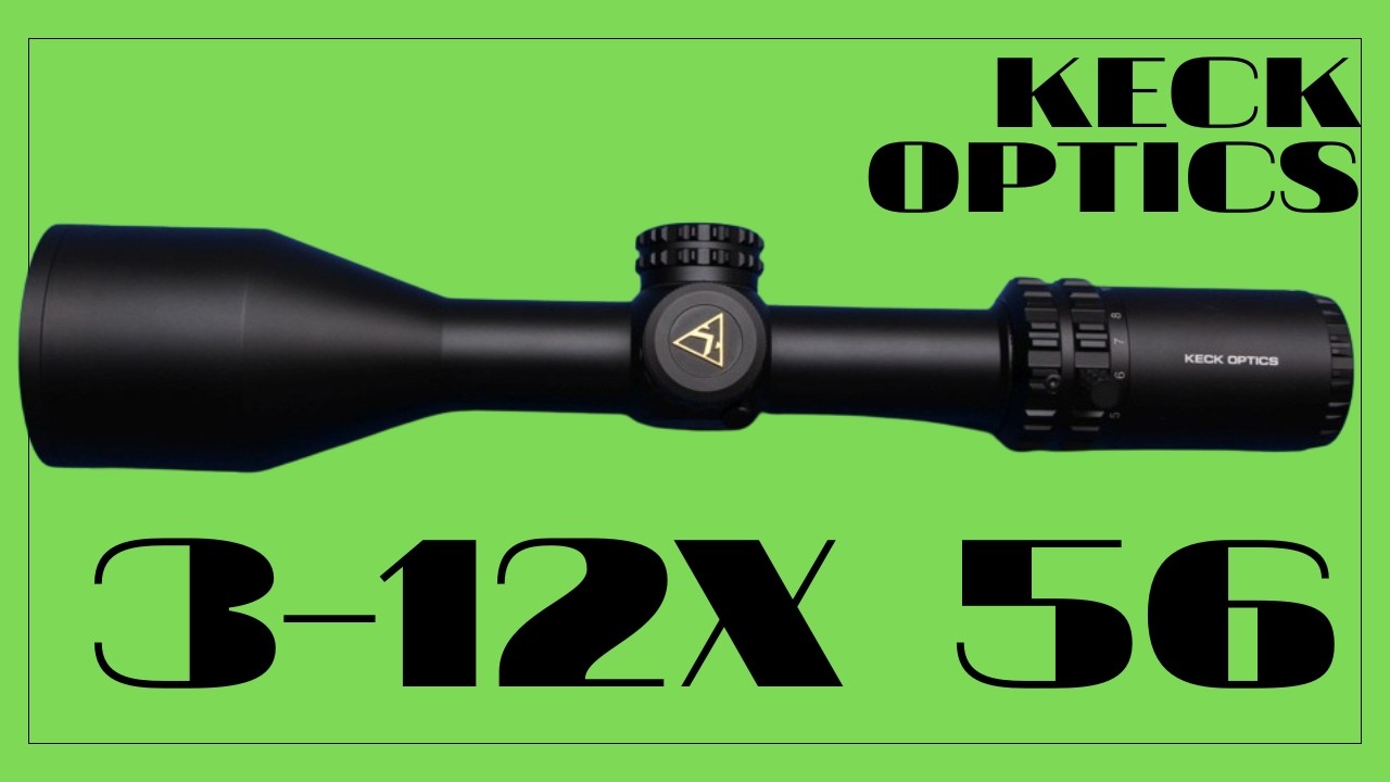 アークティックサークル1② カリブ Keck Optics 3-12x56 - YouTube