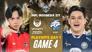 [GAME 4] BIGETRON BY VITALITY vs EVOS MPL ID S17 PLAYOFFS | BTR vs EVOS