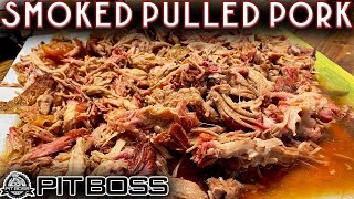 HOW TO MAKE AMAZING SMOKED PORK BUTT ON PELLET GRILL! PULLED PORK ON PIT BOSS PLATINUM LAREDO 1000