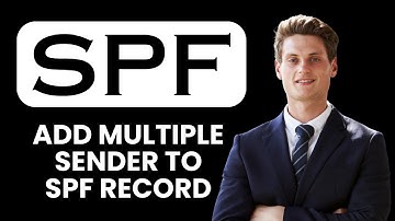NEW! How to Add Multiple Senders in SPF Record (2025) ⚡ | Configure SPF for Email Deliverability