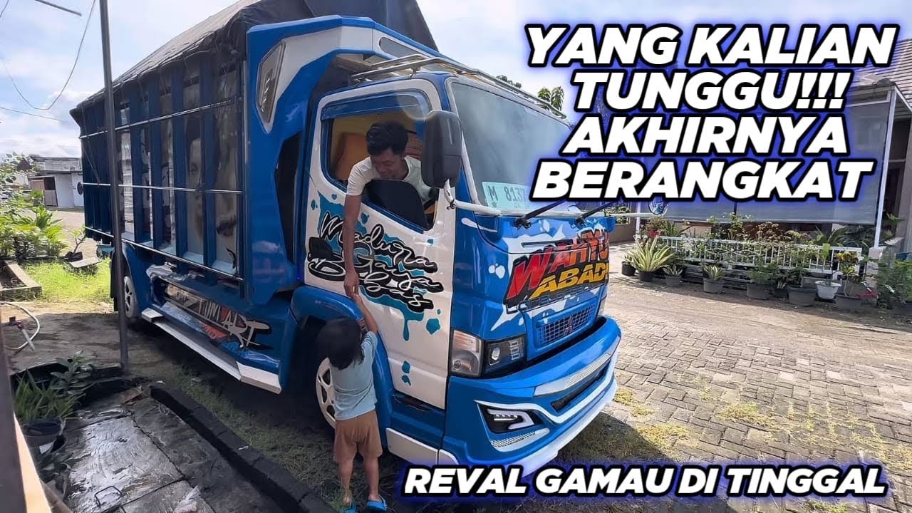 REVAL GAMAU DI TINGGAL KERJA AYAHNYA BERANGKAT BAWA SI BIRU!!! COMEBACK🔥