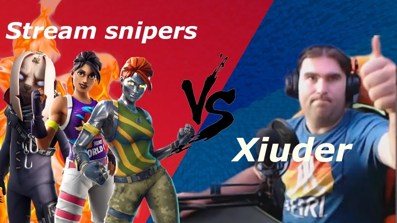 Funny moments nelle live di Xiuder #8 - Xiuder viene bullizzato dagli stream snipers xD