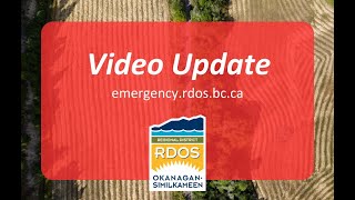 RDOS EOC Update | Crater Creek (K52125) and Upper Park Rill Creek (K52813) wildfires | Aug. 21, 2023 by Regional District Okanagan Similkameen (RDOS) 2,602 views 9 months ago 15 minutes
