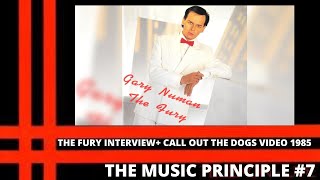 Gary Numan introducing the stage from the Fury tour 1985 + Call out the Dogs Video