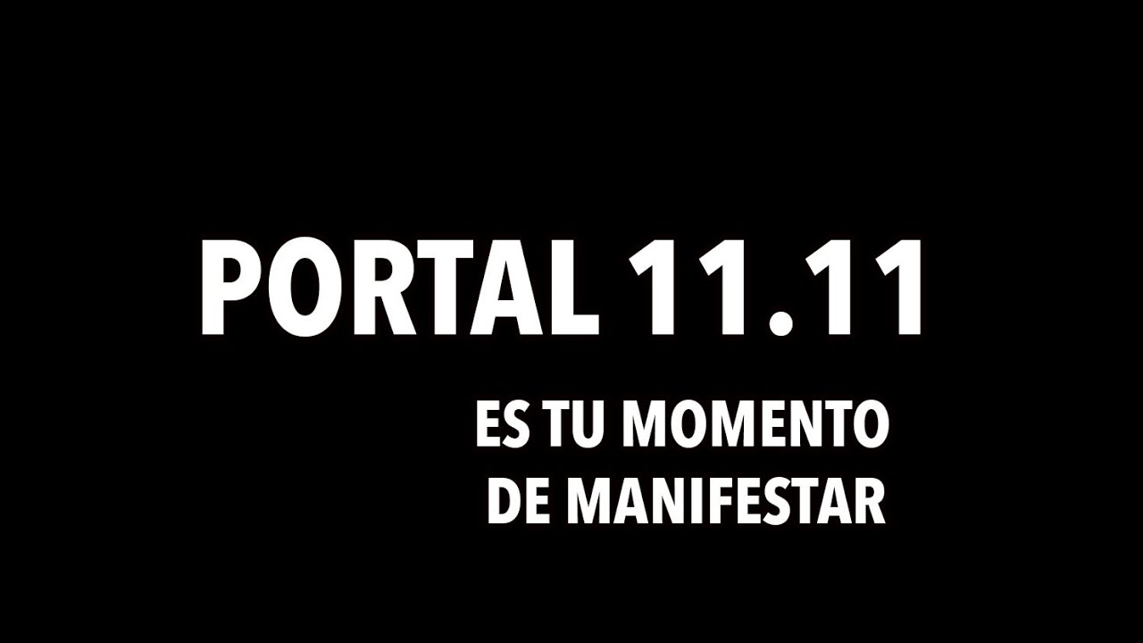 PORTAL CUANTICO 11/11  SE VIENE EL CAMBIO DE CICLO