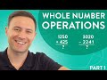 Whole Number Operations Quiz