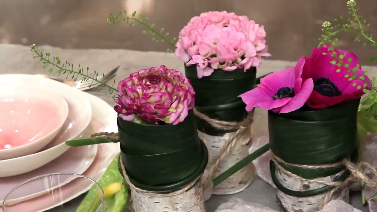 5 Steps to Create a Spring Centerpiece - episode 1