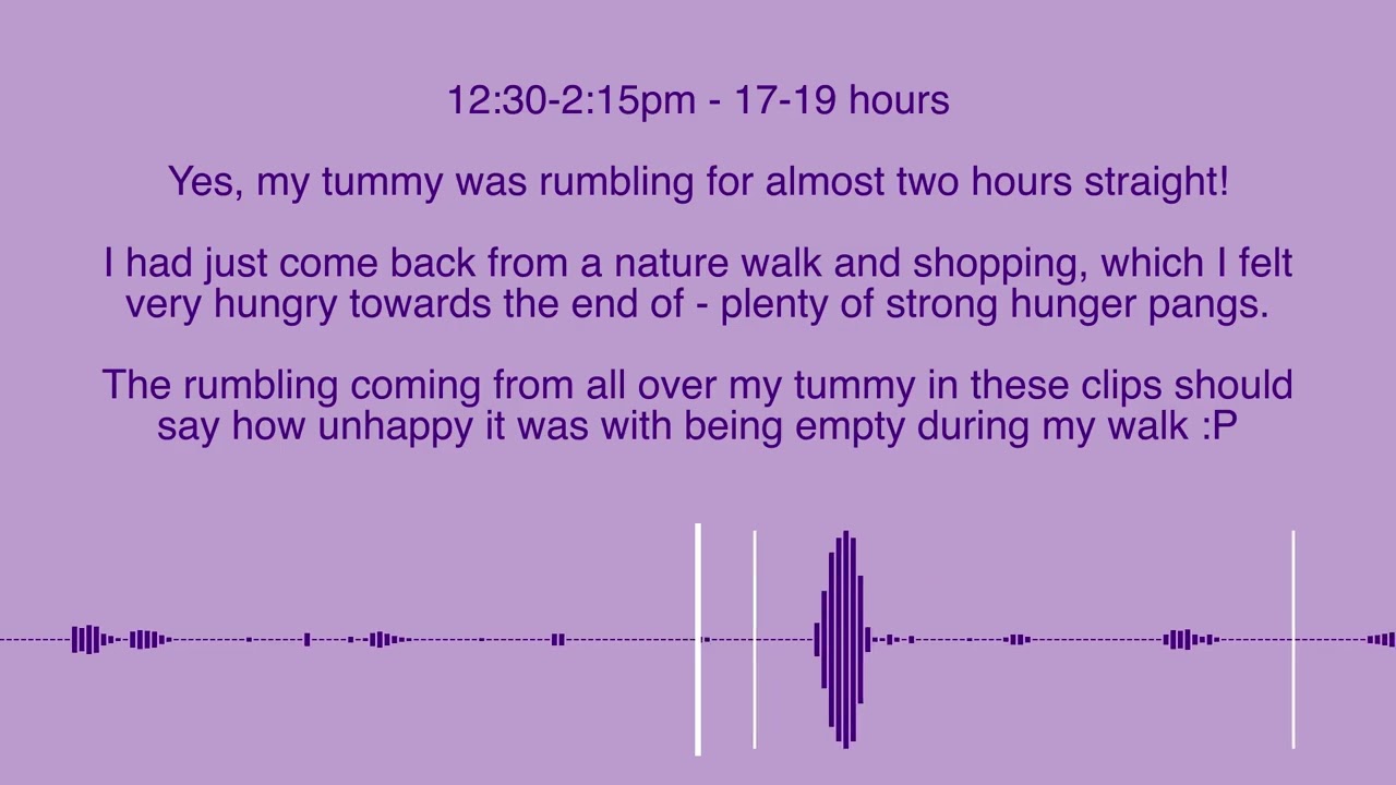 Hungry Tummy Sounds | 7th December 2025 | Fasted for 23 hours