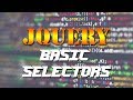 Learn jquery with code cypher  basic selectors