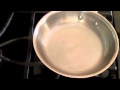 How To Cook On & Season A Stainless Steel Pan To Create A Non Stick Surface