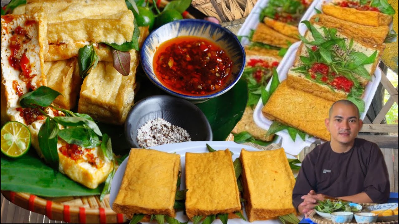 Đậu Hũ Hấp Rau Răm -Cách Làm Tàu Hũ Hấp Rau Răm Muối Tiêu Món Chay Ngon Dễ Làm | Bếp Chay Thầy Lâm 