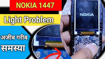 Nokia TA -1447 display light solution | nokia 1447 display problem | Light solution 💯