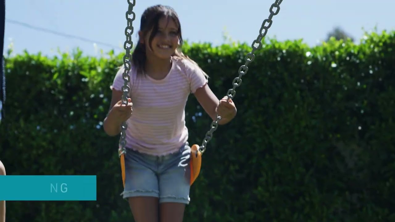 Prezentare leagan copii, cu scaun si leagan suspendat, Intex 44126