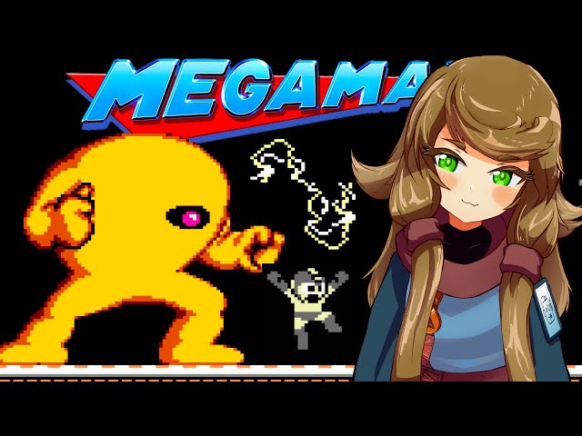 I HATE THE BIG YELLOW BALD MEANIE!! Blu Chan Plays Mega Man Part 4