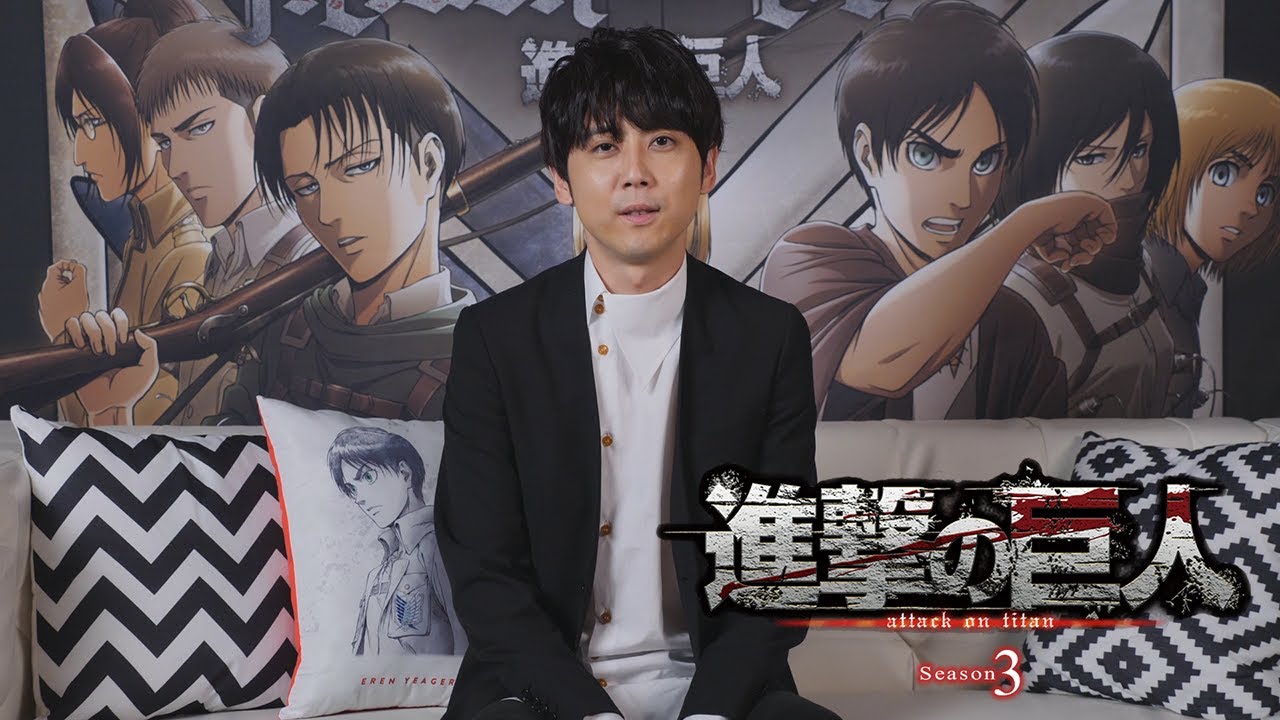 Yuki Kaji has finished all his voice work for Attack on Titan The