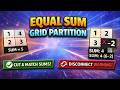 Mar 26, 2026 - Leetcode Problem #3548. Equal Sum Grid Partition II