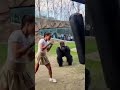 She Hit Hard… But the Gorilla Hit HARDER 😳💥🦍 #animals #gorilla #shorts