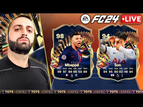 FC 24 ULTIMATE TEAM PS5🔴 TOTS სონი ვიყიდე🔥დღეს TOTS მბაპე გამოდის LIGUE 1 🇫🇷 #41