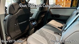 2026 Rivian R1S Tri Motor AWD: Rear Seats and Cargo Area | Car Conversations
