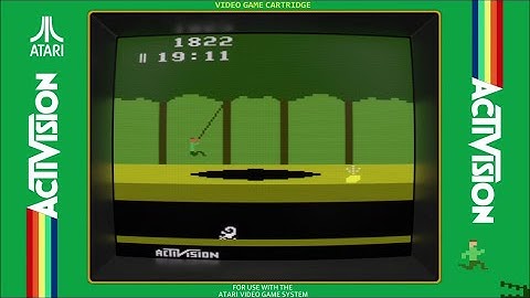 Atari/Activision/Pitfall! Bezel using the Mega Bezel Shader