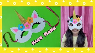 Face Mask / Unicorn Mask / Mask for Story Telling@reetuartisticworld7746