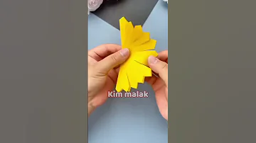 صنع وردة بالورق اصنعي هدية لاخيك او اختك الصغيرة 